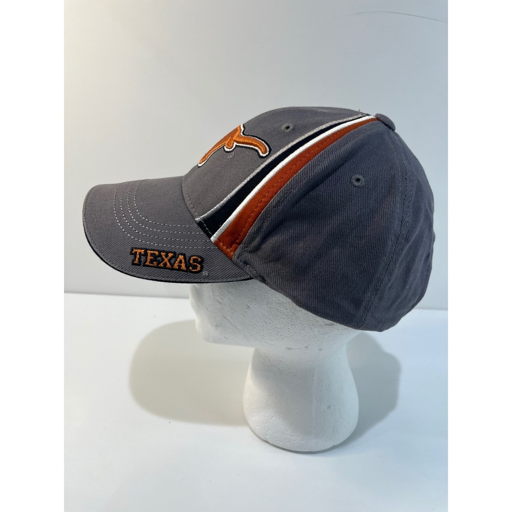 Texas Longhorns NCAA Gray Hat Cap‎ Adjustable Adult University Baseball Casual - Picture 2 of 6